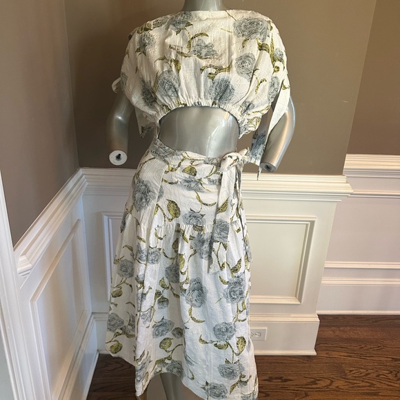 En Saison Floral  Multicolored Skirt Set Size Small - Picture 2 of 6